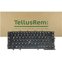 TellusRem Replacement Keyboard German Backlight for Lenovo Thinkpad X230s X240 X240S X240I X250 X260 X270