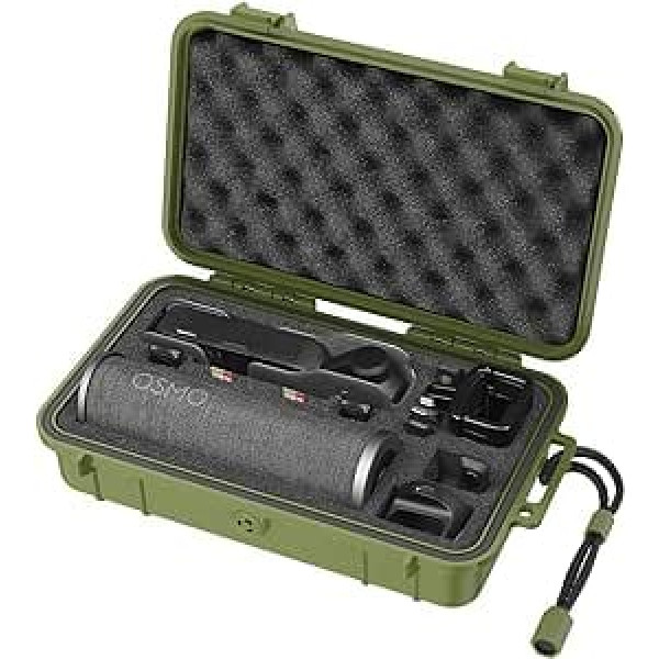 Smatree Pocket 2 Waterproof Carry Case for DJI Osmo Pocket 2 / DJI Osmo Pocket Camera - Green