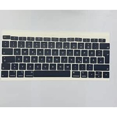 ICTION New Replacement GR DE Germany Keycaps for MacBook Air 13 Inch A1932 2018 2019 Year