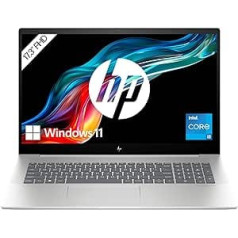 HP Envy Laptop | 17.3 Inch FHD Display | Intel Core i7-13700H | 16 GB DDR4 RAM | 1 TB SSD | Intel Iris Xe | Windows 11 Home | QWERTZ | Natural Silver