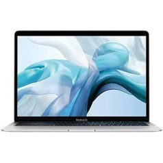 2019. gada Apple MacBook Air ar 1,6 GHz Intel Core i5 (13 collas, 8 GB RAM, 128 GB SSD ietilpība) (spāņu QWERTY) Sudrabs (atjaunots)