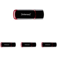 Intenso Business Line 3511470 USB Flash Drive 16 GB USB 2 Black Pack of 4