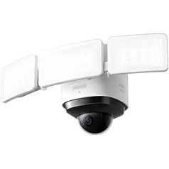 eufy Floodlight Cam 2 Pro Pan/Tilt Dome Outdoor laikapstākļu izturīgs