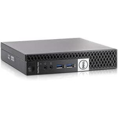 Mikro datora galddators DELL OptiPlex 7040 | Core i7 līdz 3,60 GHz Windows 11 Pro | 16 GB RAM SSD 240 GB | USB 3.1 HDMI minidators, fiksēts biznesa biroja galds (atjaunots)