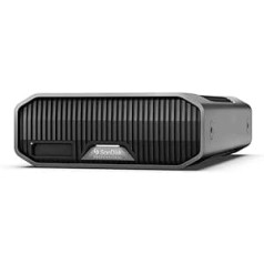 SanDisk Professional G-DRIVE PROJECT 6TB (lielas ietilpības cietais disks, Thunderbolt 3, USB (10 Gbps), 7200 RPM Ultrastar cietais disks, līdz 250 MB/s) 5 gadu garantija