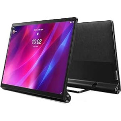 Lenovo Yoga Tab 13 33,02 cm (13 collas, 2160 x 1350, WQHD, WideView, Touch) planšetdators (Qualcomm Snapdragon 870, 8 GB RAM, 128 GB SSD, WiFi, Android 11) melns