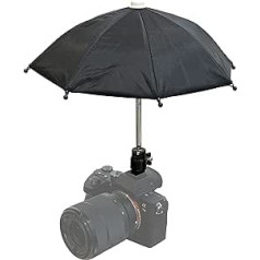 Hot Shoe Umbrella Sunshade Protect Camera from Rain, Bird Droppings, Sunlight