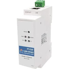 PUSR - DR302 Modbus vārteja ar Modbus RTU uz Modbus TCP RS485 uz Ethernet pārveidotāju