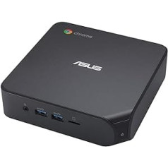 ASUS CHROMEBOX4-G3006UN mini galddators (Intel Core i3-10110U, integrēta Intel HD grafika, 8 GB DDR4 atmiņa, 128 GB M.2 SATA SSD, Chrome OS) Melns