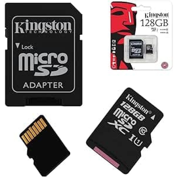 Acce2S 128GB Class 10 Micro SD atmiņas karte Xiaomi Redmi Note 9T - 9C - Note 9 Pro - Note 9 A - 9-8 - Note 8T - Note 8 Pro - 7A - Go - 7 - Note 7 - Note 6 Pro - 6- 4X — 4. piezīme — 5. piezīme