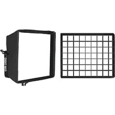 GVM Softbox difuzors LED video gaismai, RGB 680RS, 880RS, 1000D sērijas Softbox piemērots LED studijas apgaismojumam, foto gaismai, LED video apgaismojumam, 880RS LED video apgaismojumam, Softbox piederumiem