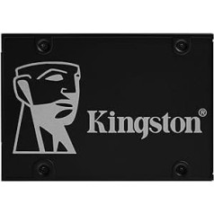 Kingston KC600 SSD SKC600/1024G iekšējais SSD 2,5 collu SATA Rev 3.0, 3D TLC, XTS AES 256 bitu versija