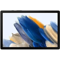 Samsung Galaxy Tab A8 (2022) LTE SM-205, 10 collu 5 collas, 64 GB / 3 GB RAM; Kamera 8 MP7 Priekšējā kamera 5 MP, 7040 mAh, tumši pelēka