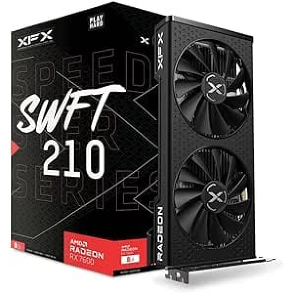 XFX Radeon RX 7600 Speedster SWFT210 Gaming 8GB