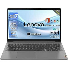 Lenovo Notebook i7, piezīmjdators, Intel Core 11th, 24 GB RAM DDR4, displejs 15.6 Full HD, SSD 1TB, Wi-Fi, Bt, Windows 11 Pro, Office Pro, klēpjdators i7