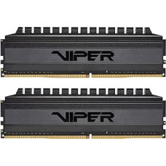 Patriot Viper 4 Blackout Series DDR4 64GB (2 x 32GB) 3600MHz spēļu atmiņas komplekts