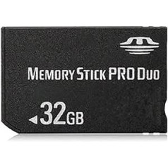 LICHIFIT Pro Duo 32GB Memory Card for Sony PSP 2000/3000 High-Speed Black