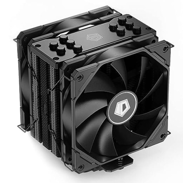 ID-COOLING SE-225-XT CPU dzesētājs AM4 CPU dzesētājs 5 siltumcaurules CPU gaisa dzesētājs 2 x 120 mm Push-Pull PWM ventilatora gaisa dzesēšana priekš Intel/AMD