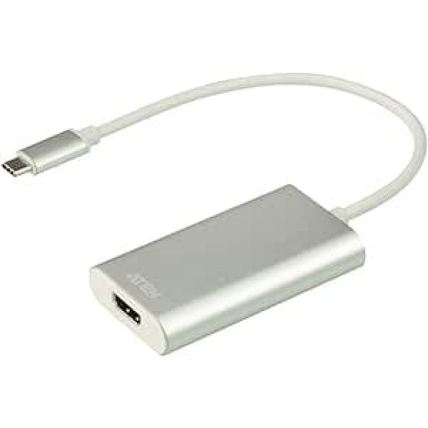 Aten UC3020 CAMLIVE HDMI uz USB-C Video Capture, sudraba krāsa