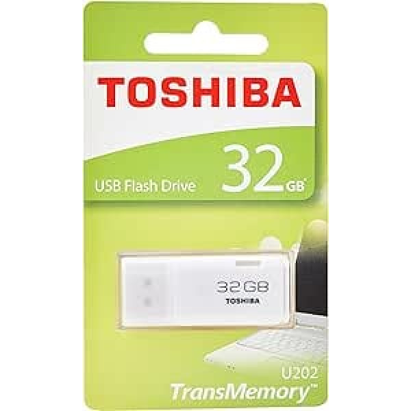 Atmiņa USB Toshiba THN U202 W0320E4 32GB USB 2.0 — balta