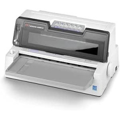 OKI ML6300FB-SC 24 tapu plakanvirsmas automātiskais papīra izlīdzināšanas punktmatricas printeris