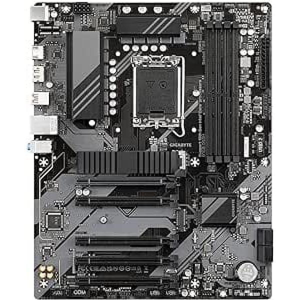 Mātesplate|GIGABYTE|Intel B760 Express|LGA1700|ATX|Atmiņa DDR5|Atmiņas sloti 4|4xPCI-Express 3.0 1x|1xPCI-Express 4.0 16x|2xM.2|1xHDMI|1xDisplayPort|4xUSB | 2,0xUSB 2.0-3 /2,