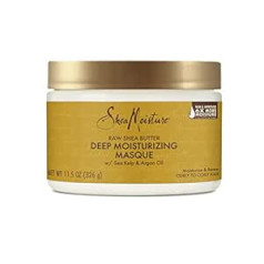 Shea Moisture Raw Shea Butter dziļi mitrinoša maska 326 g