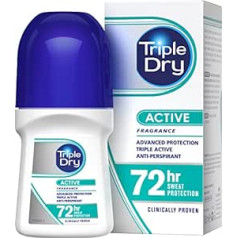 Triple Dry 50 ml roll-on aktīvais pretsviedru līdzeklis