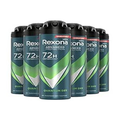 Rexona 6 x Rexona Men Dezodorants Spray Uzlabota aizsardzība 