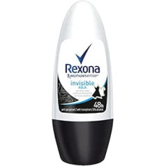 Rexona Deo Roll-On Invisible Aqua антиперспирант, упаковка на 6 человек (6x 50 мл)