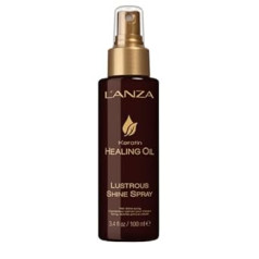 L'ANZA Keratin Oil Spray — термозащитный спрей для волос — приглаживает вьющиеся волосы, предотвращает их спутывание, придает блеск и шелковистость 