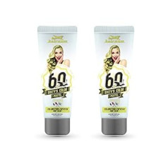 Hairgum Yellow Sunrise Sixty'S Color Cream 2 x 60 ml