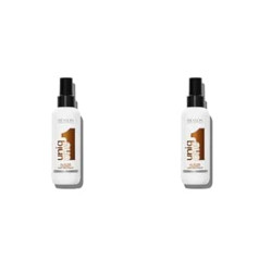 Revlon Professional UniqOne Hair Treatment Coconut 150 мл, спрей для увеличения объема, гладкости и лучшей расчесываемости, уход за волосами без ополаскивания, спре