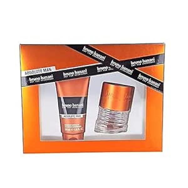 Bruno Banani Absolute Man dāvanu komplekts 30 ml EDT + 50 ml atsvaidzinoša dušas želeja