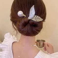 Lakemon Ins Style eleganti slinki ruļļi, Twist Hairstyle Bun matu aksesuāri, atkārtoti lietojami spirālveida matu pinumi, kas paredzēti matu ruļļiem DIY (J)