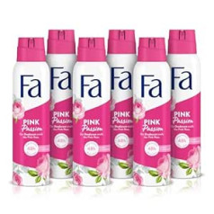 FA - dezodorants Pink Passion - 200 ml (6 gab.) Kopā: 1200 ml