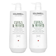 ‎Goldwell Goldwell Dualsenses Curls & Waves mitrinošs šampūns 1000 ml kondicionieris 1000 ml