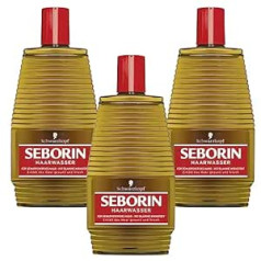 ‎Schwarzkopf Schwarzkopf Seborin Hair Water for Dry Scalp & Anti-Dandruff 400 ml Pack of 3