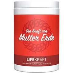 Steinkraft LIFEKRAFT ZEOLITH Powder 450g 8μm, Premium, Tribomechanically Activated