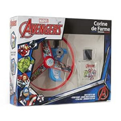 Corine De Farme Avengers Marvel Gift Set | Eau de Toilette 50 ml + Steering Wheel Disc