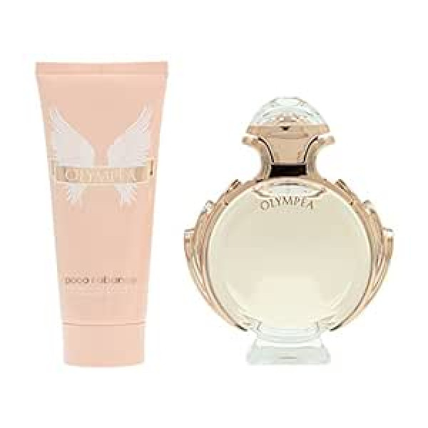 Paco Rabanne Olympea Femme Geschenkset (Parfum Spray 80ml + ķermeņa losjons 100ml)