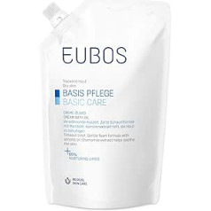 ‎Eubos Eubos Cream Oil Bath 400 ml vannas koncentrāts sausai un ļoti sausai ādai uzglabāšanas maisiņš Dermatoloģiski pārbaudīts