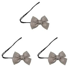 Beaupretty matu šalle Lazy Curler Formētājs Veidotājs Ieloces Pelēka Bowknot Bun Forma Disk Bow Aksesuāri Veidotājs Galva veidotājs DIY Matu Sieviešu ietīšana Ornaments Mode Sudraba ziedu rīks