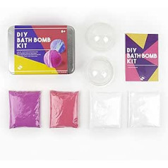 Набор бомбочек для ванны Gift Republic DIY, разноцветный, 300 г