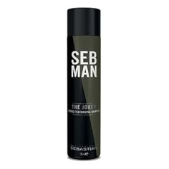 Sebastian SEB MAN THE JOKER - Сухой шампунь 3-в-1 для свежести, объема и текстуры - Пудра для волос с кофеином и натуральным крахмалом тапиоки - со стимулир