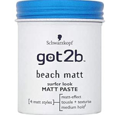 Schwarzkopf GOT2B pludmales matēta pasta, 100 ml