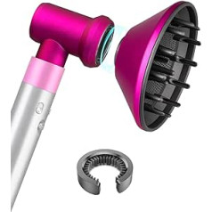 ‎Tosage Диффузор и адаптер для Dyson Airwrap Styler HS01 HS05, превратите стайлер Airwrap Styler в фен, насадки для Dyson Airwrap Styler, цвет фуксия