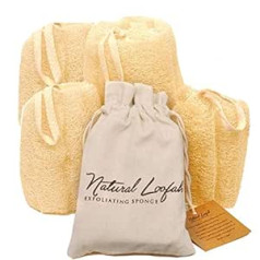 Craftsofegypt Loofah Sponge Loofah Natural 100% Natural Egyptian Loofah Loffa for Exfoliating Your Skin