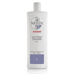 Nioxin System 5 Scalp Therapy kondicionieris (1L) - Atdzīvinošs kondicionieris ķīmiski apstrādātiem, smalki retinātiem matiem - Pret matu izkrišanu matu lūšanas dēļ un lielākai izturībai