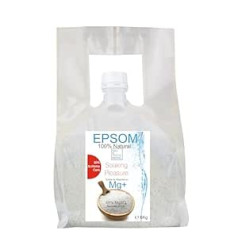 Bleu & Marine Bretania Epsom Salt 99% ● Salt Bathing Soaking Pleasure ● Pharmacy Quality for Your Health, 6.5 kg